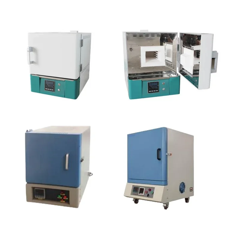 Lab High Temperature 1200C Atmosphere Gas Muffle Furnace with Different Chamber Sizes Muffle Furnace