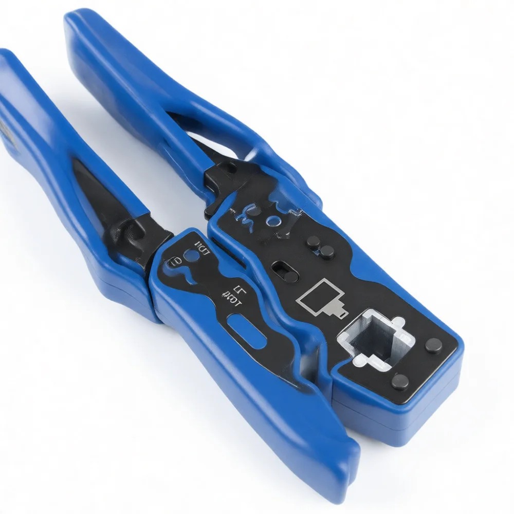 Industrial Coaxial Cable Crimping Plier For RG59 RG6 RG11 Connector Compression Tool Network Wire Termination Handheld Equipment