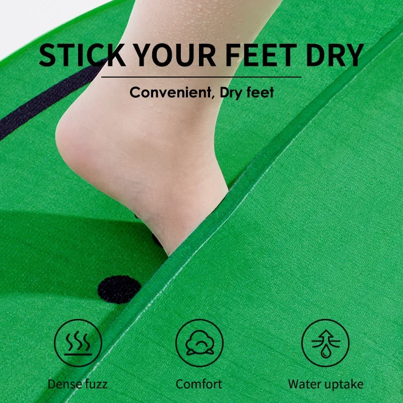 Wipe Foot Mat, Bathroom Special Absorbent Quick-drying Floor Mat, Household Bathroom Doorway Non-slip Foot Mat, Dirt-resistant