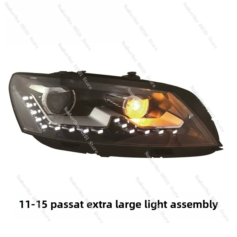 

Подходит для 11-15 Passat, модификация в сборе Shiyu High с ксеноновыми светодиодными дневными ходовыми огнями с отрывным глазом