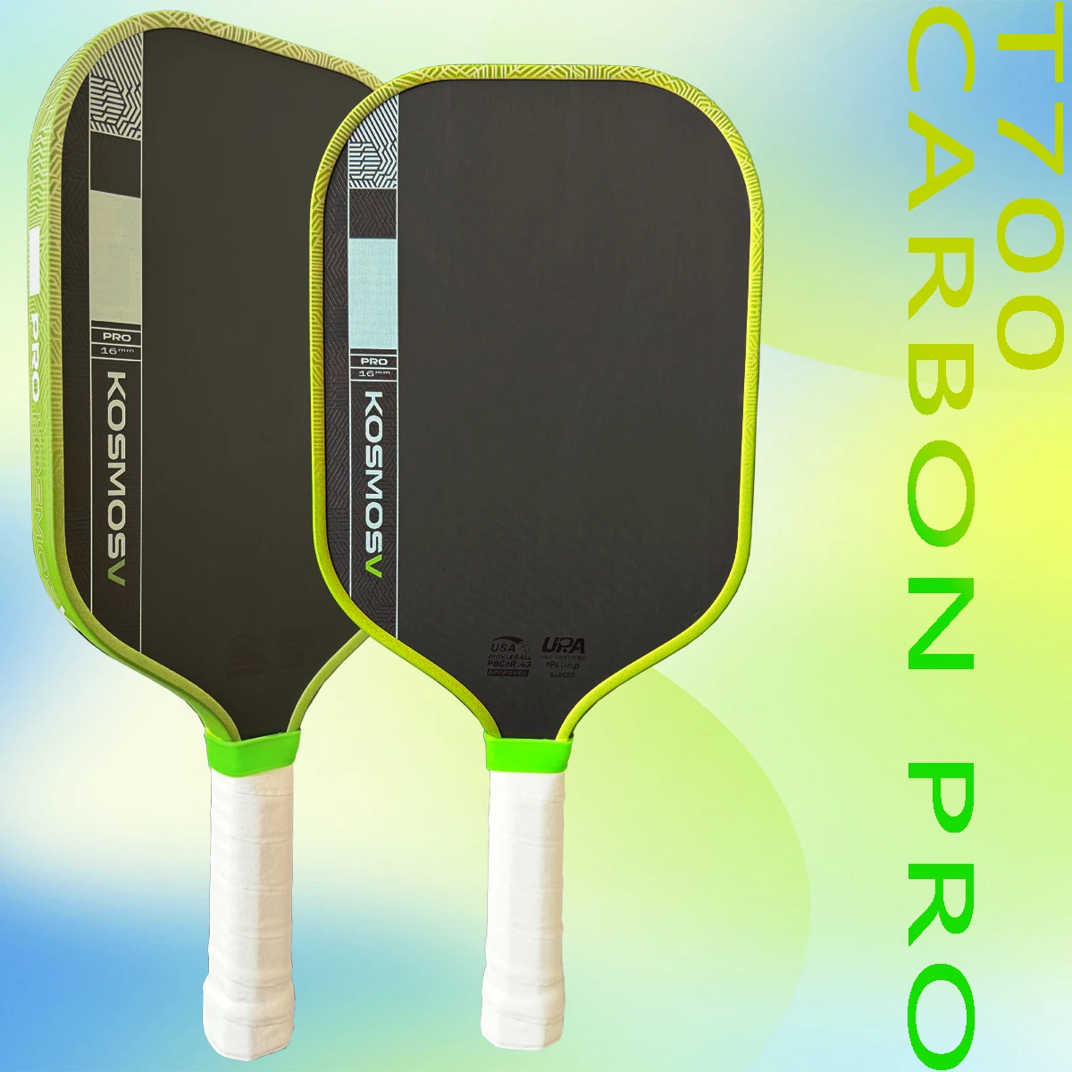 PROV 5Gen Pickleball Paddle Carbon Fiber Kinetic Frame - Energy Storage High Efficiency Power Transfer Stable Shock Absorption