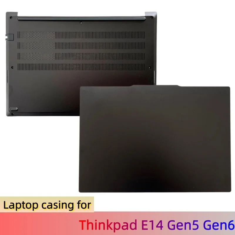 New Casing For Lenovo Thinkpad E14 Gen 5 E14 Gen 6 Rear Lid Top Case Lcd Back Cover/Lower Case Bottom Base Cover D Shell