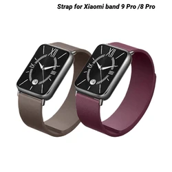 Strap For Xiaomi band 9 Pro Smartwatch Magnetic Watchband for Xiaomi band 8 Pro Sport Correa Bracelet Woman Man Wristband