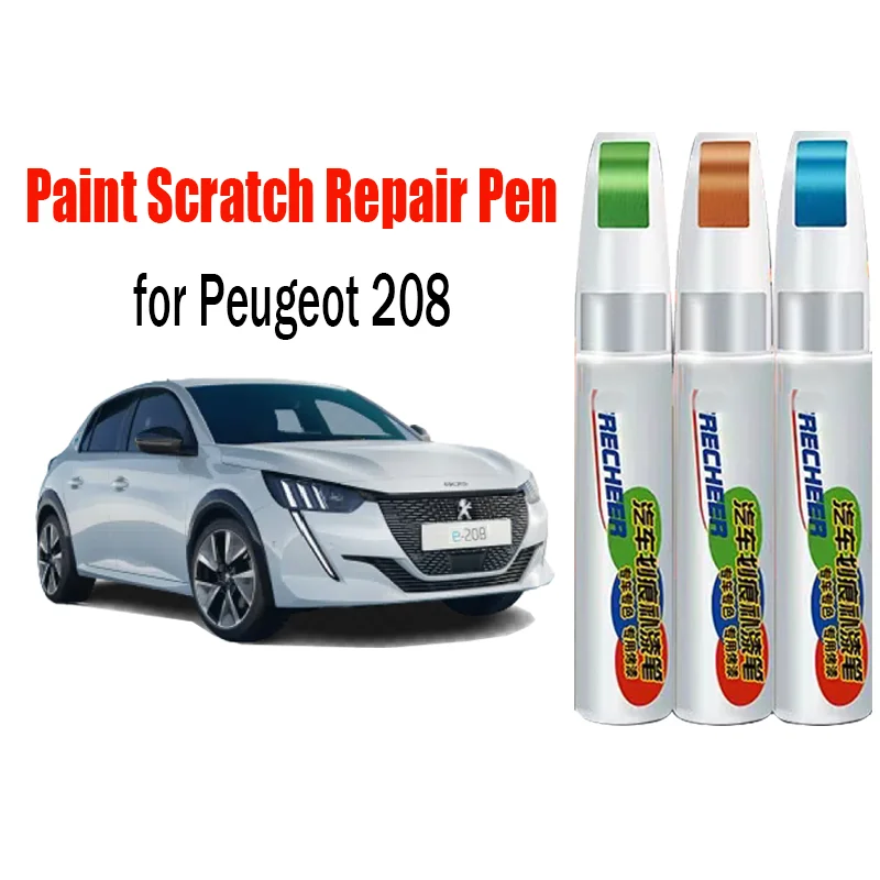 

Car Paint Scratch Repair Touch-Up Paint Pen for Peugeot 208 Paint Scratch Remover Car Paint Care Accessories