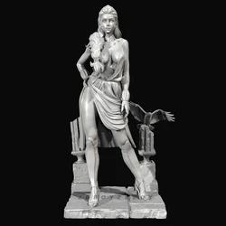 The height of man 38mm 50mm 75mm Resin model kits figure beauty colorless and self-assembled 3D Printing TD-6724/3D