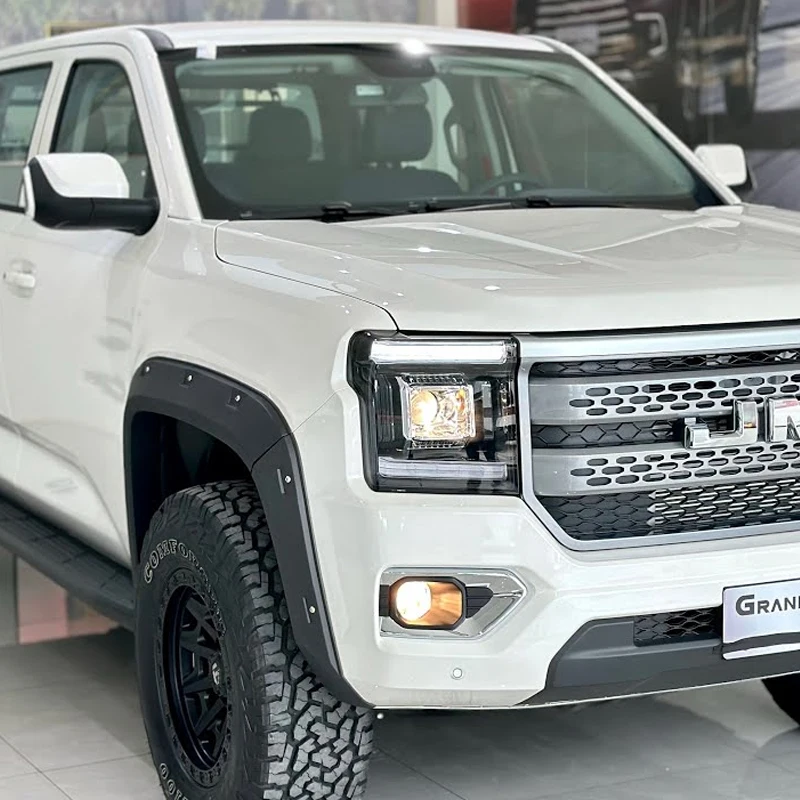 لـ DADAO PICKUP GRAND AVENUE 2023 2024 FENDER FLARE مع مسامير أسود غير لامع