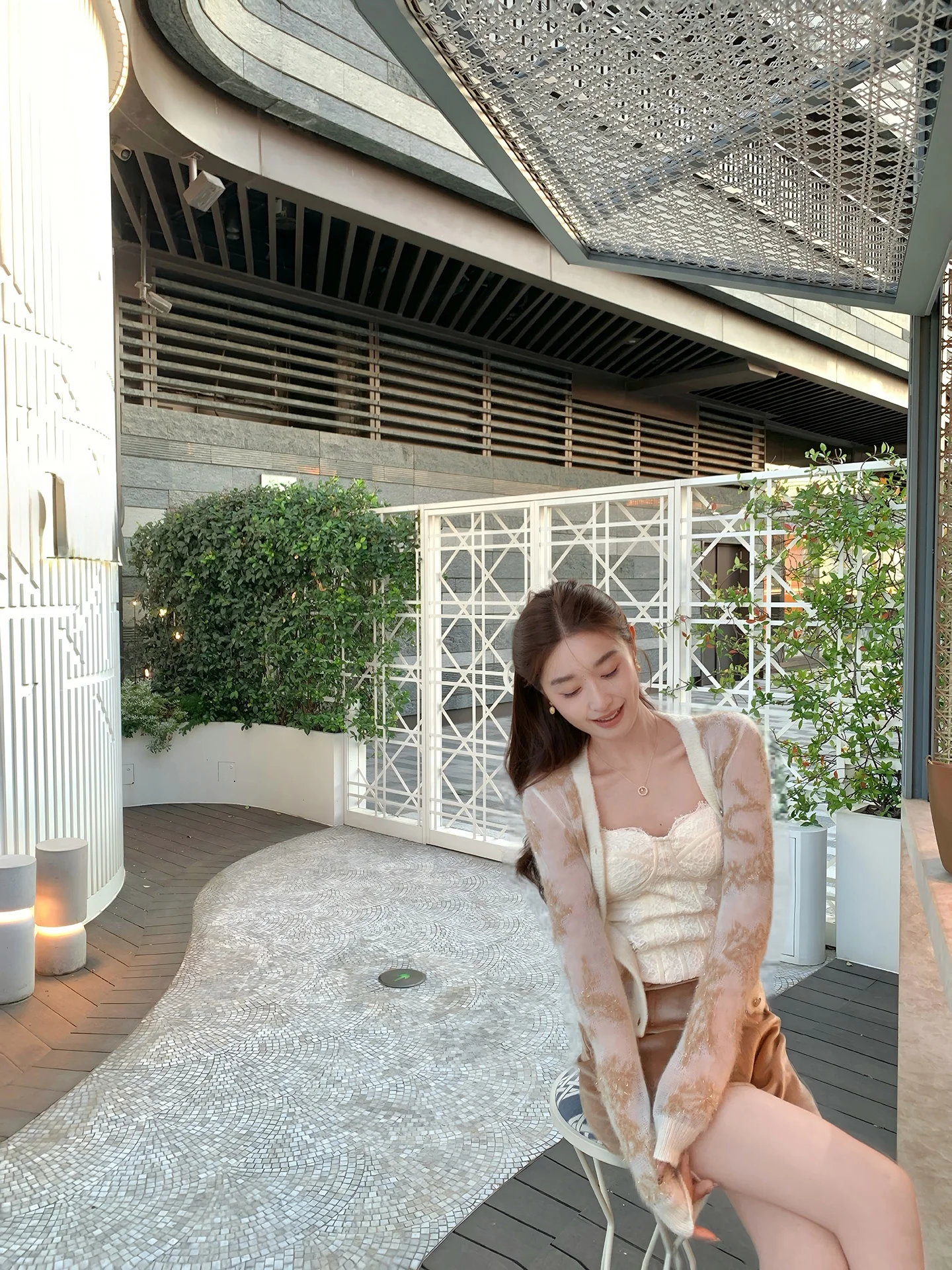 

Женский облегающий топ-майка Chen Chen Lace Illusion без бретелек, базовый топ Svel Base Top Ele Sle