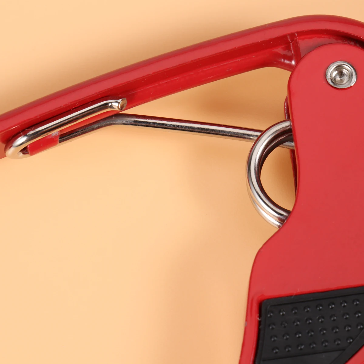 

Heavy Duty Tuner Capo Guitar Capo Professional Instrument Capo for Guitar Ukelele (Red)