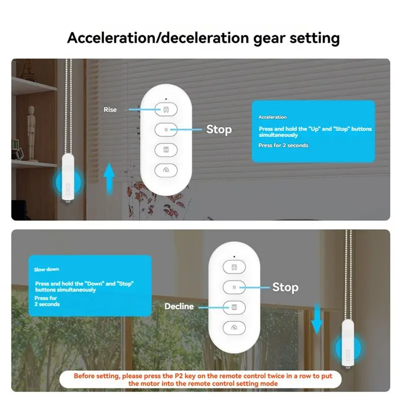 AT19-Matter For Homekit Siri Wifi Smart Roller Shutter Motor Electric Curtain Motor Roller Blinds Shade Shutter Drive AU Plug