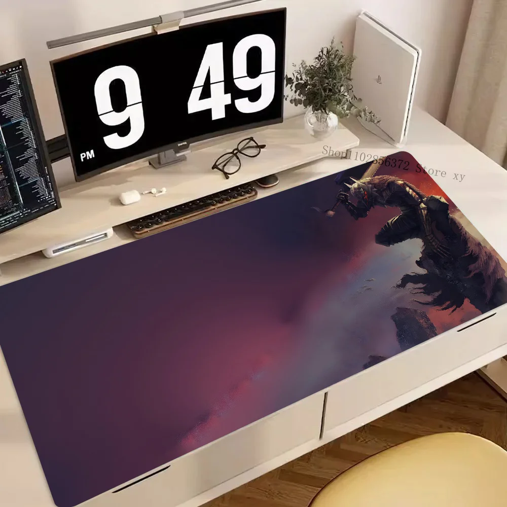 Anime Berserk Mousepad Large Gaming Mouse Pad LockEdge Thickened Computer Keyboard Table Desk Mat