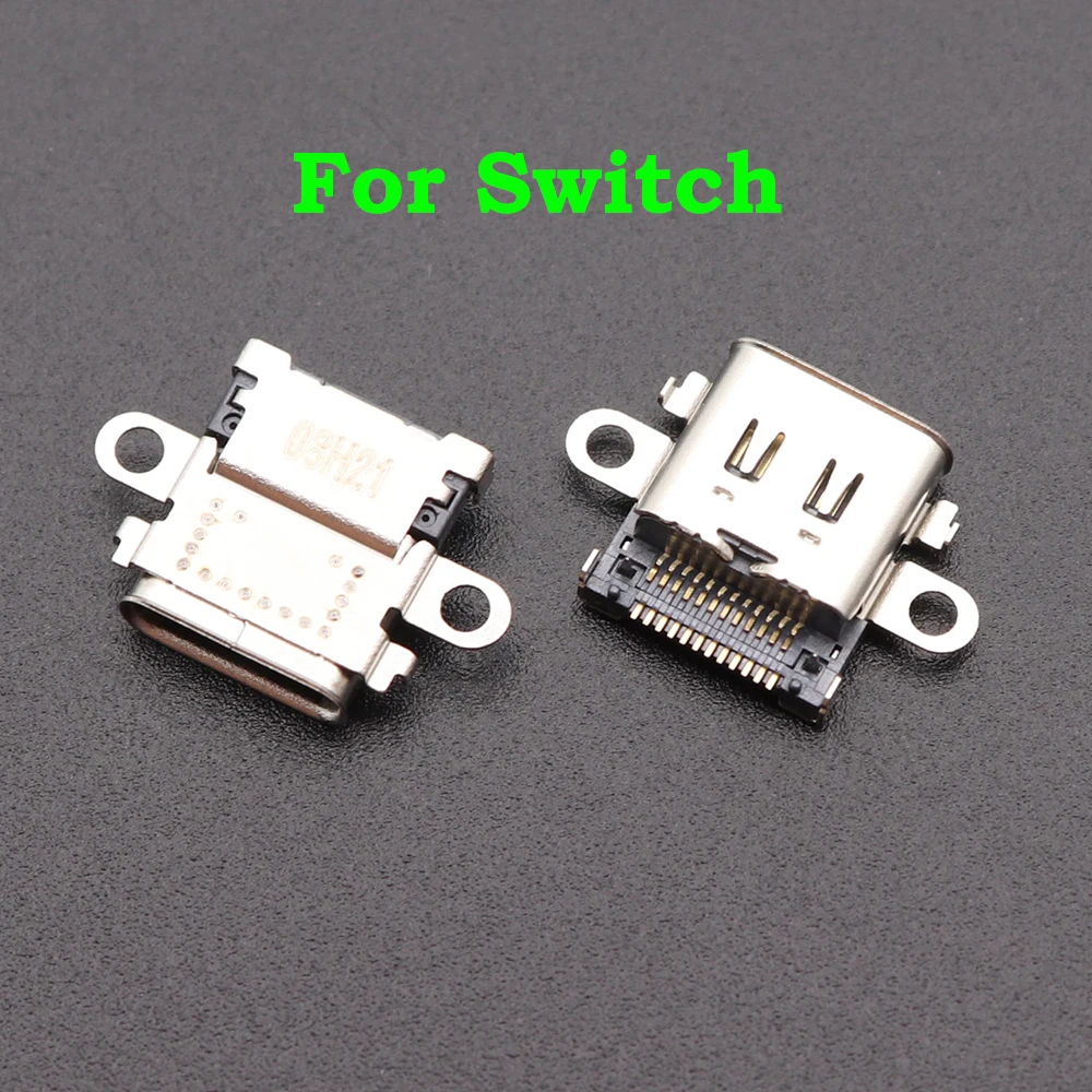 Original New for NS Nintendo Switch Lite OLED Console USB Type-C Power Charging Socket Port Connector