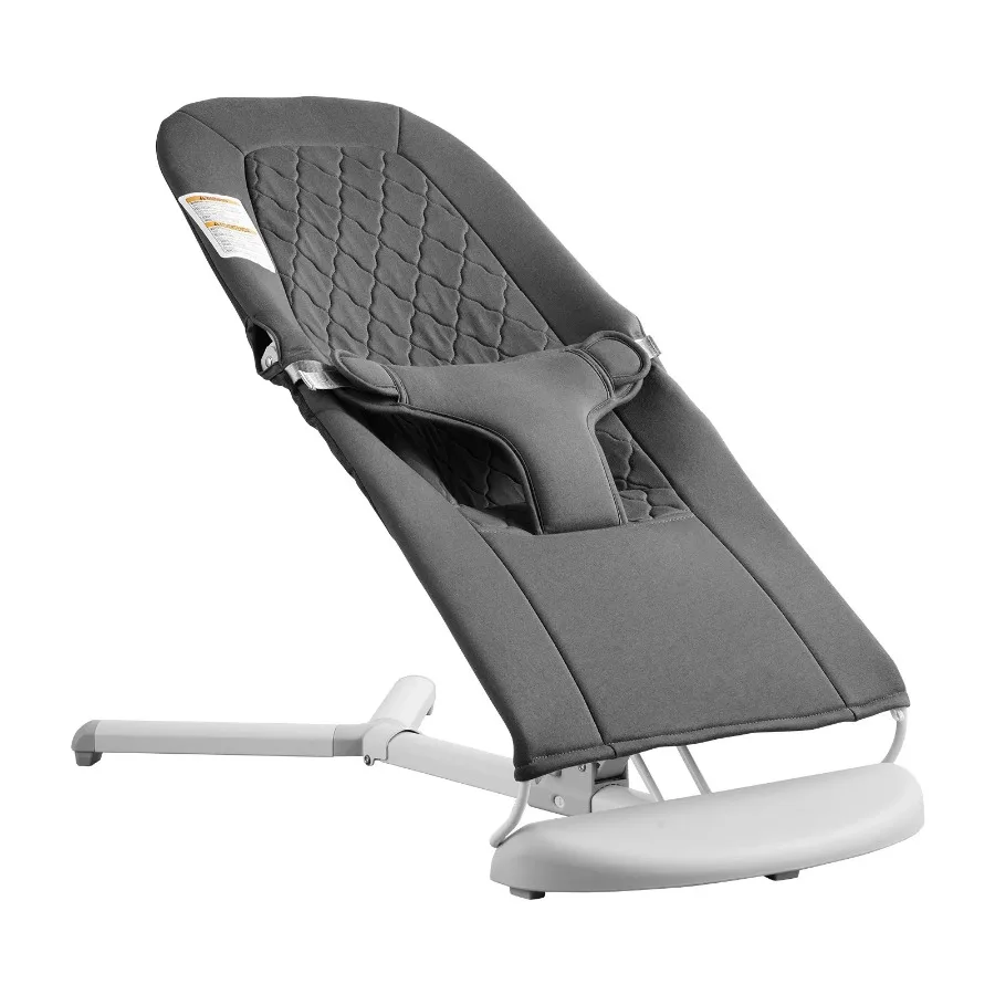

Baby Bouncer Folding Bouncer Seat Chair for Babies with 2 Reclining Angles