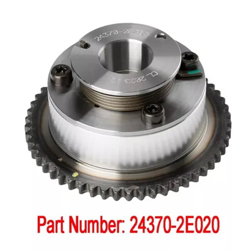 A11M-محرك السيارات توقيت عمود الحدبات والعتاد CVVT لشركة هيونداي إلنترا كيا 2.0L 24370-2E020 243702E020