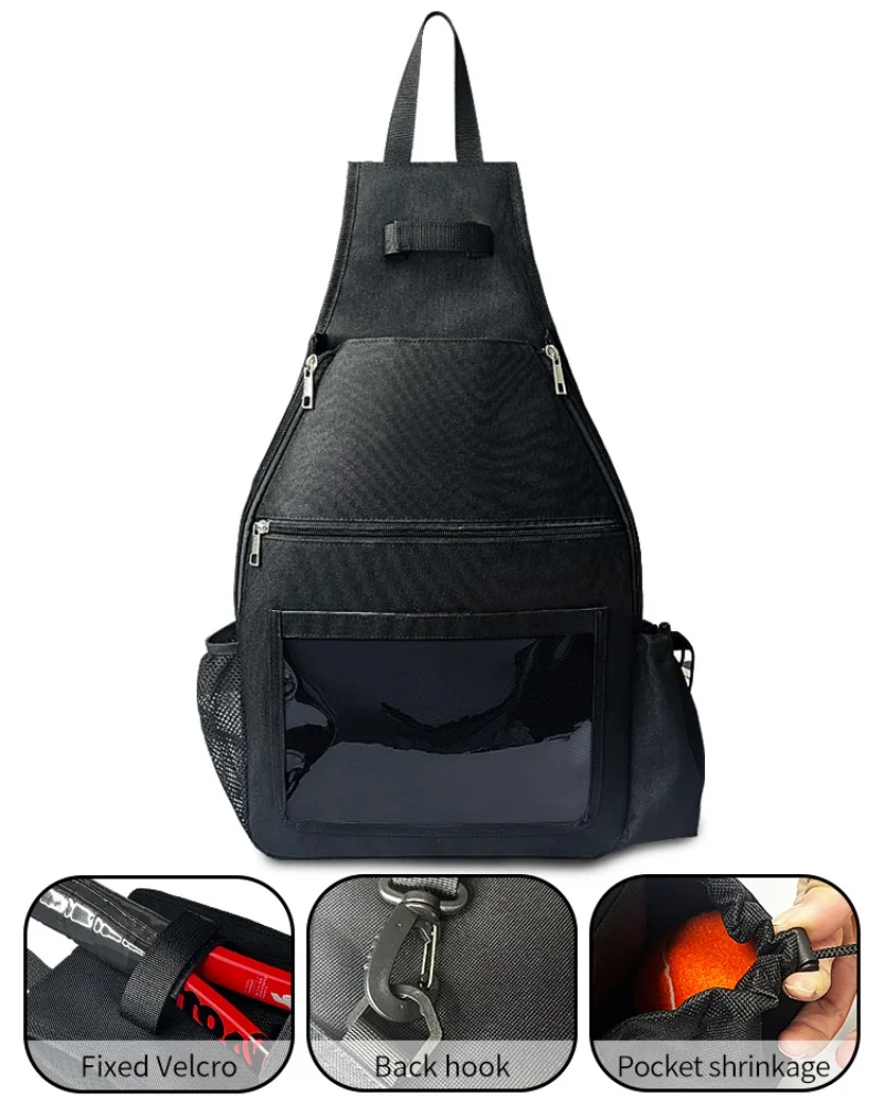 Tennis Backpack Holds 2 Rackets Capacity Large Tennis Racket Bag Waterproof for Men Women Multifunction Crossbody Gym Bag
