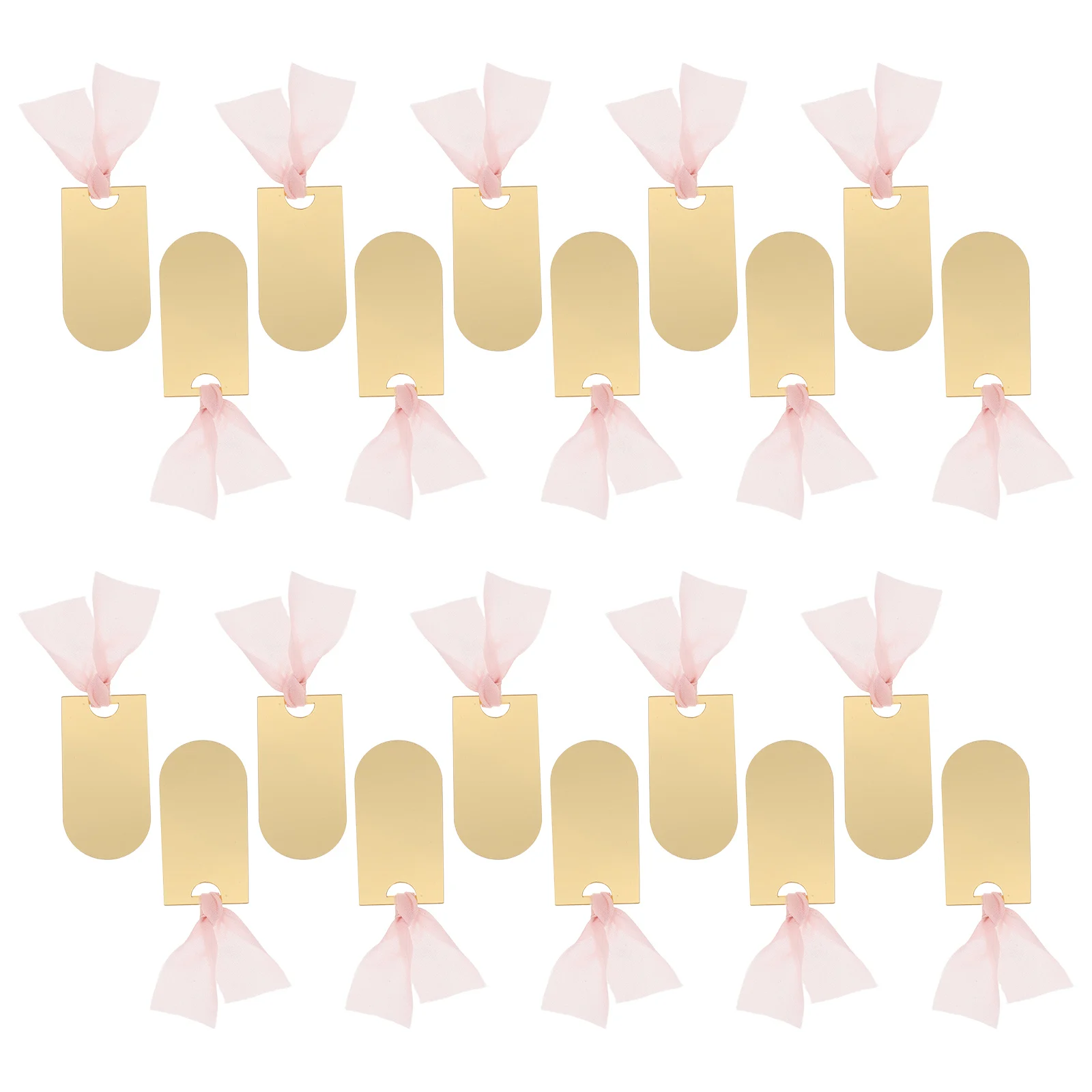 

1 set Seat Tags Acrylic Arch Design Hanging Ribbon Wedding Party Signs Chair Name Cards Folder Labels Banquet Place Cards