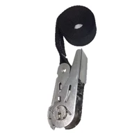 Buckle Tie-Down Belt Cargo Straps for Car, Motorcycle, Bike Buckle Tow Rope, Strong Ratchet Belt for SUP Kayak, 2m, 1Pc