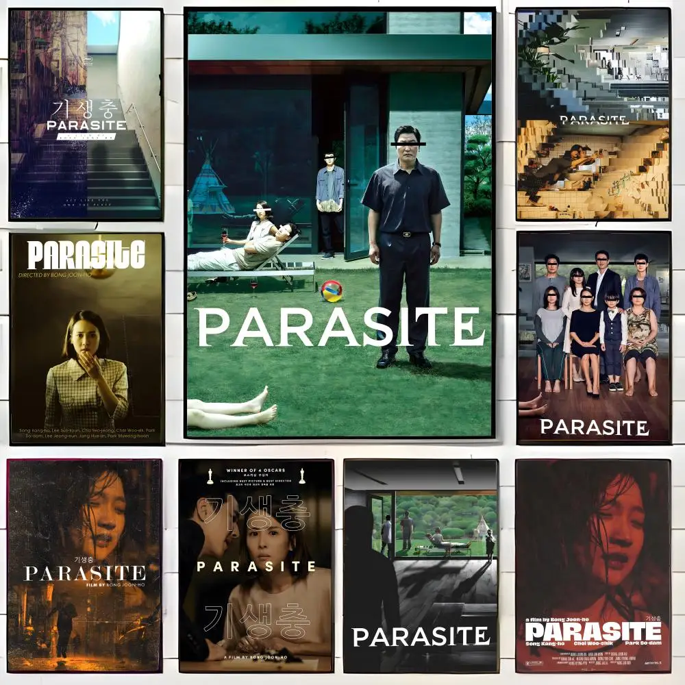 oscar movie P-Parasite Poster Wall Art Print Decorative Mural Home Decor Gift Unframed
