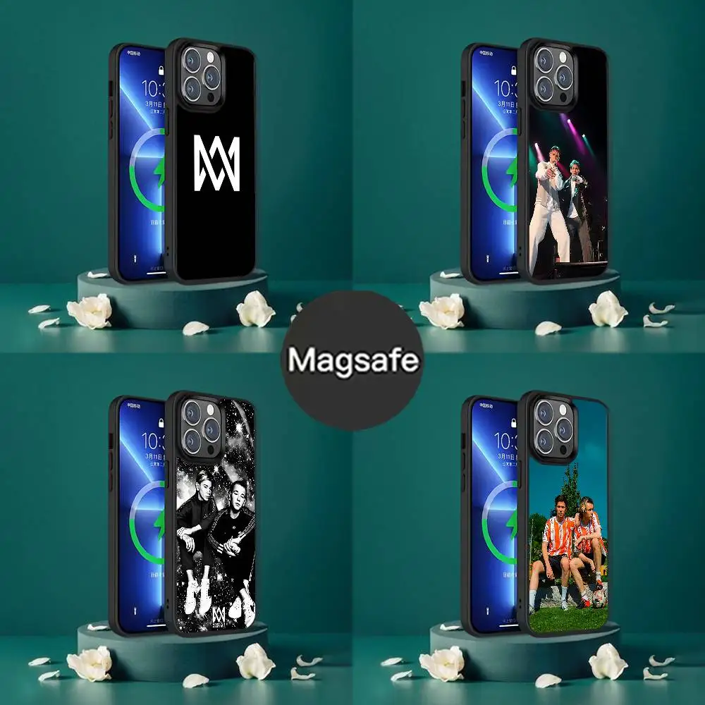 

M-Marcus And M-Martinus Phone Case For iPhone 17,16,15,14,13,12,11,Pro,Max,Plus,Mini,SE4,E Magnetic Magsafe Wireless Charging