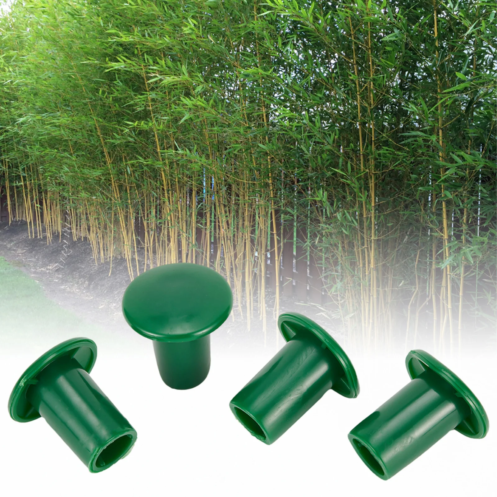 

36 Plant Stake Covers Made of Soft Flexible PVC to Protect Against Water Damage and Rot Designed to Fit Various Cane Sizes