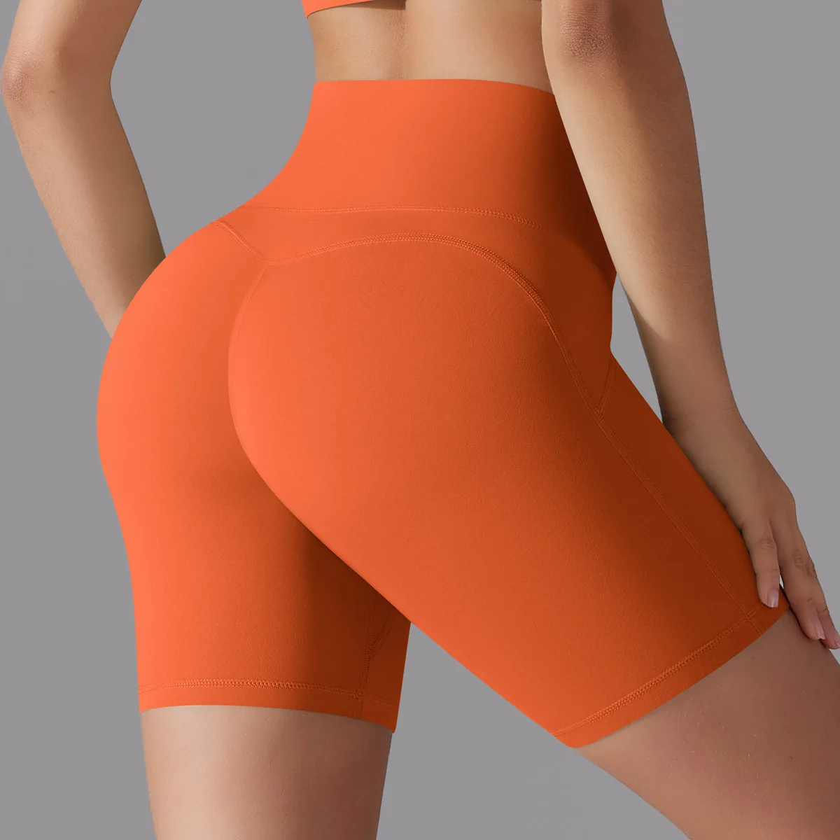 

Women High Waist Gym Shorts Scrunch Seamless Workout Legging Elastic Sports Leggins Soft Yoga Pants Cycling Outdoor Tights