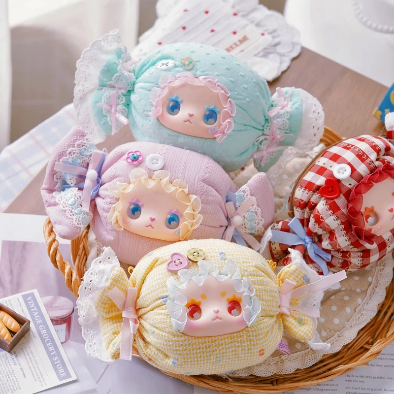 

Genuine Emma Candy House Series Blind Box Kawaii Vinyl Doll Mystery Box Cute Candy Doll Anime Figures Bag Pendant Surprise Gift