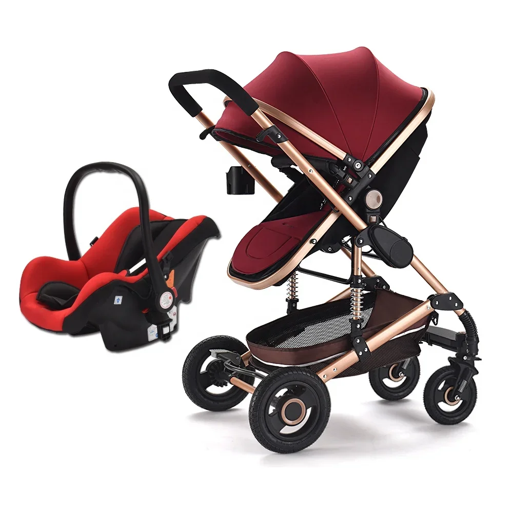 

Purorigin Girl Buggy Pushchairs Sets 3 in 1 Luxury Baby Stroller for 0-3 Years OEM/ODM