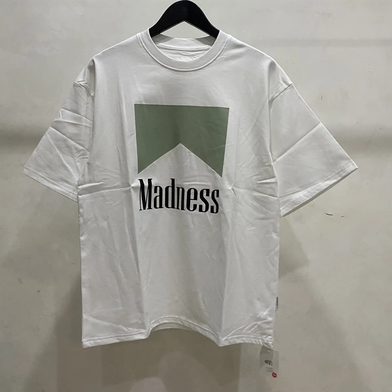 

Japanese Men Women MDNS T Shirts 2024 New Real Photo High Quality Logo Print Madness Short Sleeve Top Tee