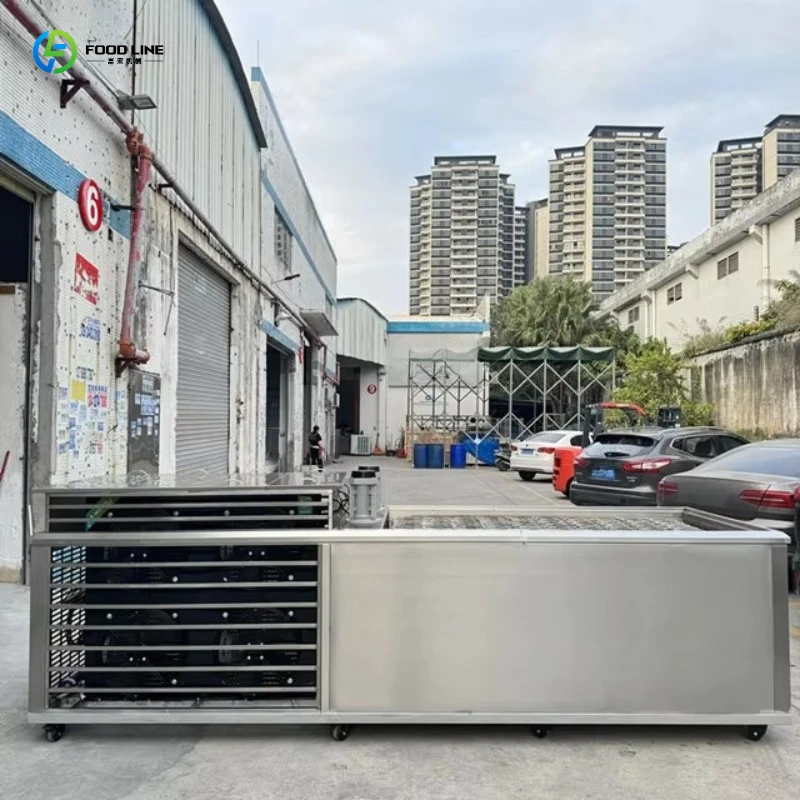 Commercial Ice Block Maker Machine 1.5T/Day, Fully Automatic Brick Ice Making Equipment for Food Processing