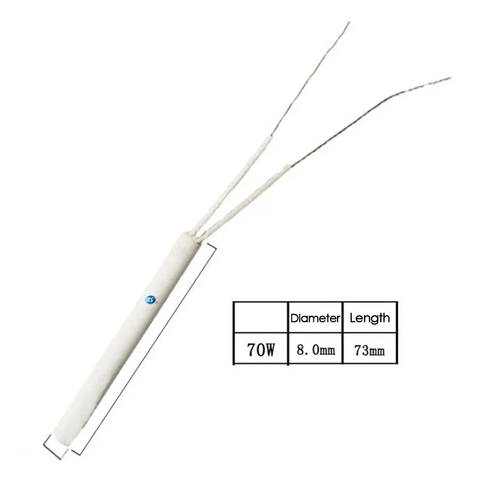 2 pz 1321 1322 1323 stazione di saldatura ferro strumento di riscaldamento riscaldatore in ceramica nucleo saldatore strumento di riscaldamento