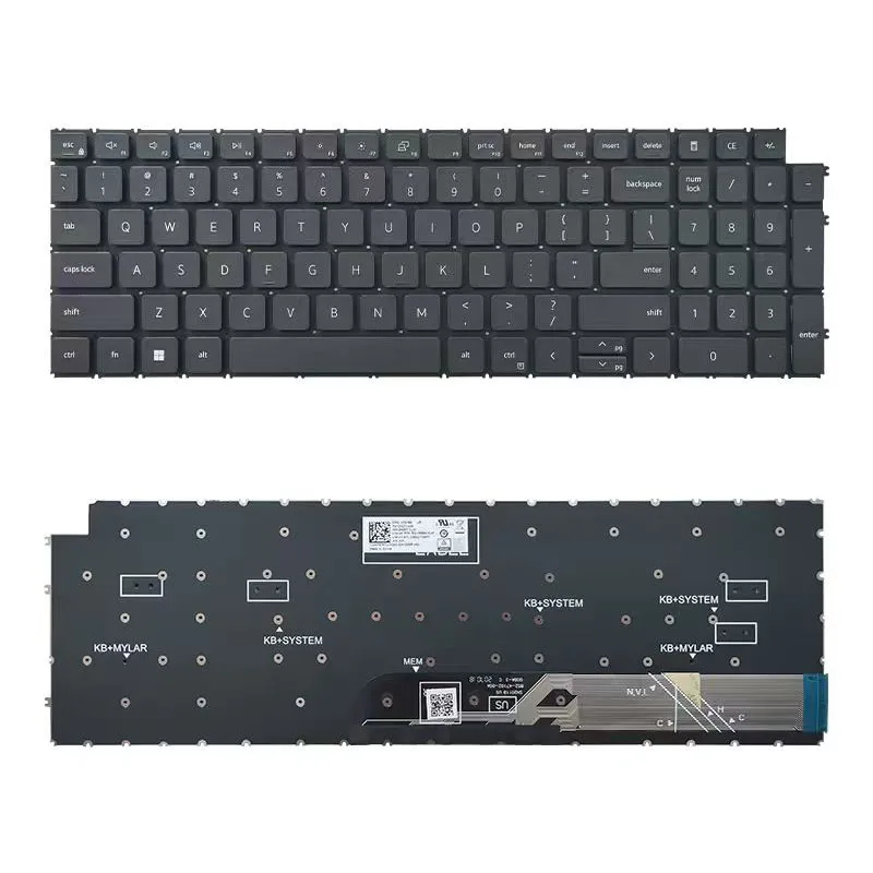 US/UK/German GR/ French FR/BR Brazilian Language Keyboard For Dell Inspiron  15 3501 3502 3505 5501 5502 5505 5508 5509 5584 559