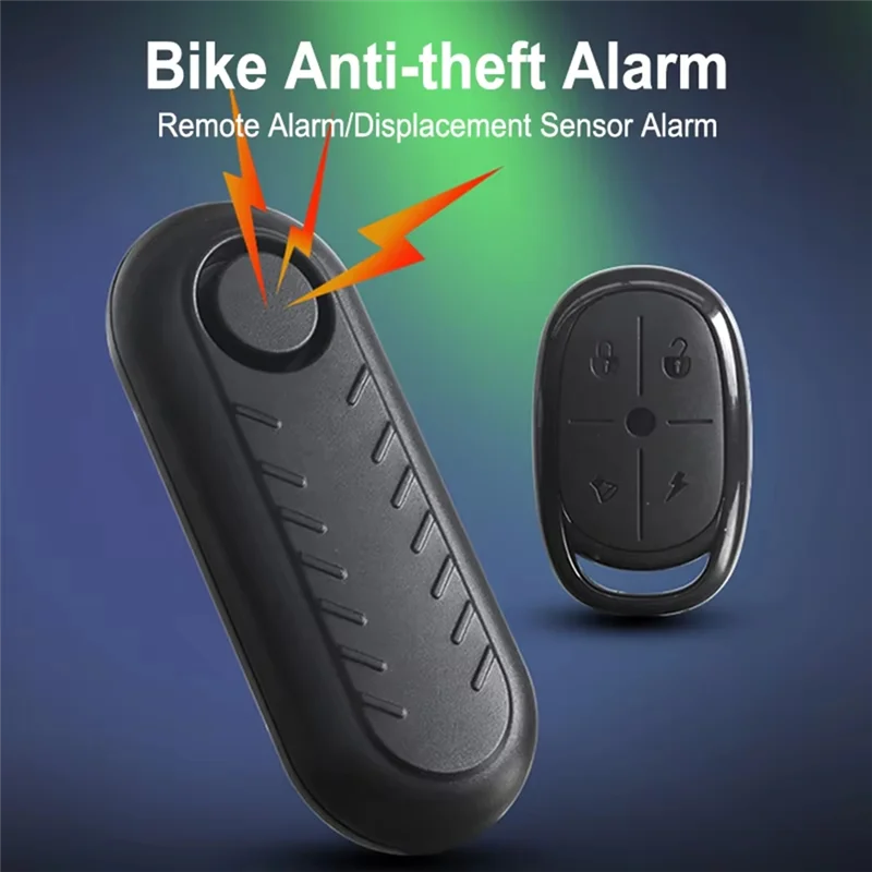 ABKN-Bike الأمن صفارة الإنذار التحكم عن بعد IP55 مقاوم للماء دراجة نارية كهربائية سكوتر 433 MHZ كشف الاهتزاز تسليح Anddisarm