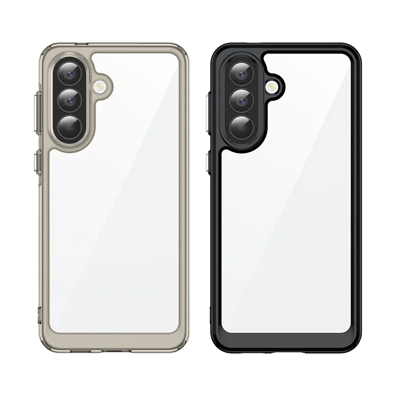For Samsung Galaxy A57 Case Cover Samsung A57 Capas New Shockproof Phone Bumper Back Transparent Colour Frame Clear Samsung A57