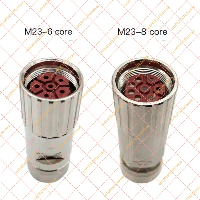 M23 Connector S120 Servo Motor Power Plug 6 Core 8 Core 0LU00 Wiring Connector