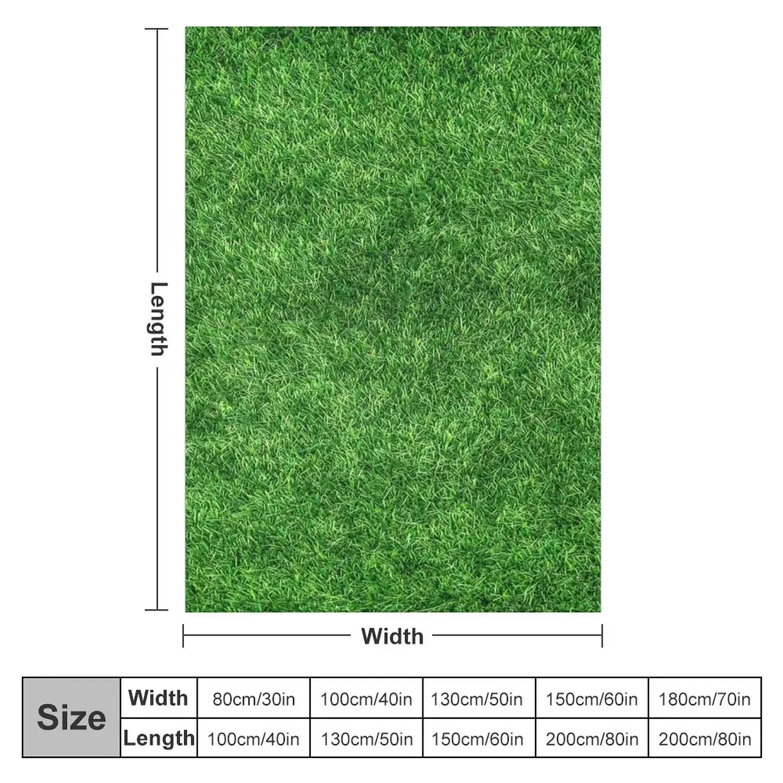 New Grass Skirt Throw Blanket couch cozy soft plush fuzzy picnic outdoor blanket