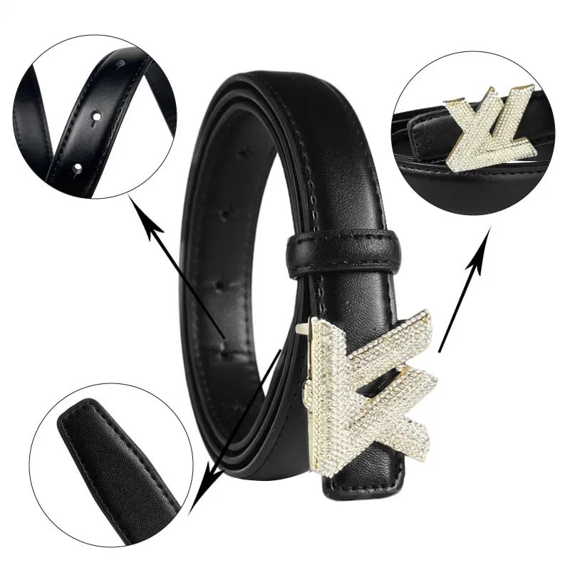 2025 Nuova cintura: cintura di design alla moda con strass alla moda |     Decorazione jeans e abiti