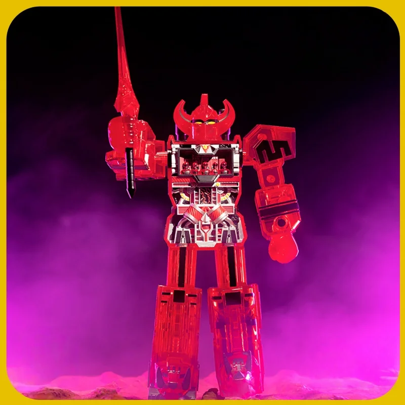 

Коллекционные фигурки Super7 Dinosaur Team Great Beast God Red Transparent Version Super Cyborg Classic Charm, подарочная серия