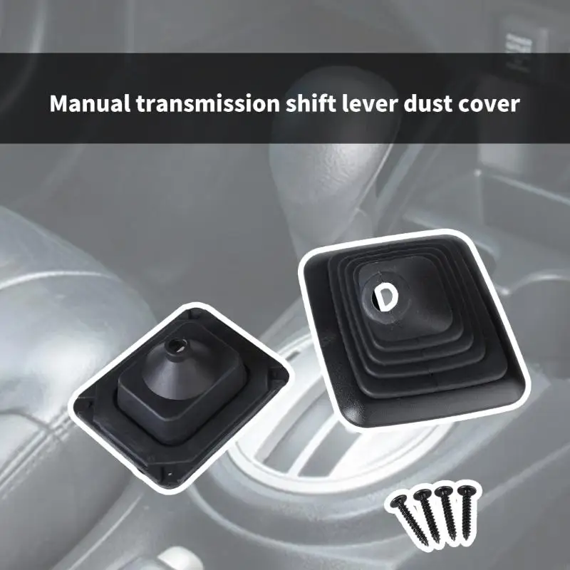 Protective Transmission Shifter Rubber Boot Cover for F150 F250 F350 F81Z7277BB Manual Gear Shifts Lightweight Rustproof 40GF