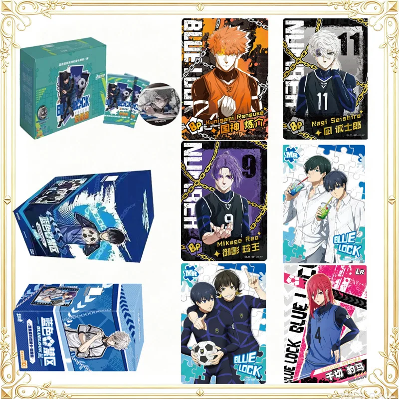 KAYOU Genuine Blue Lock Anime Trading Cards Awakening Pack & Beyond Pack Booster Box, Nagi Seishiro Isagi Yoichi Chigiri Card