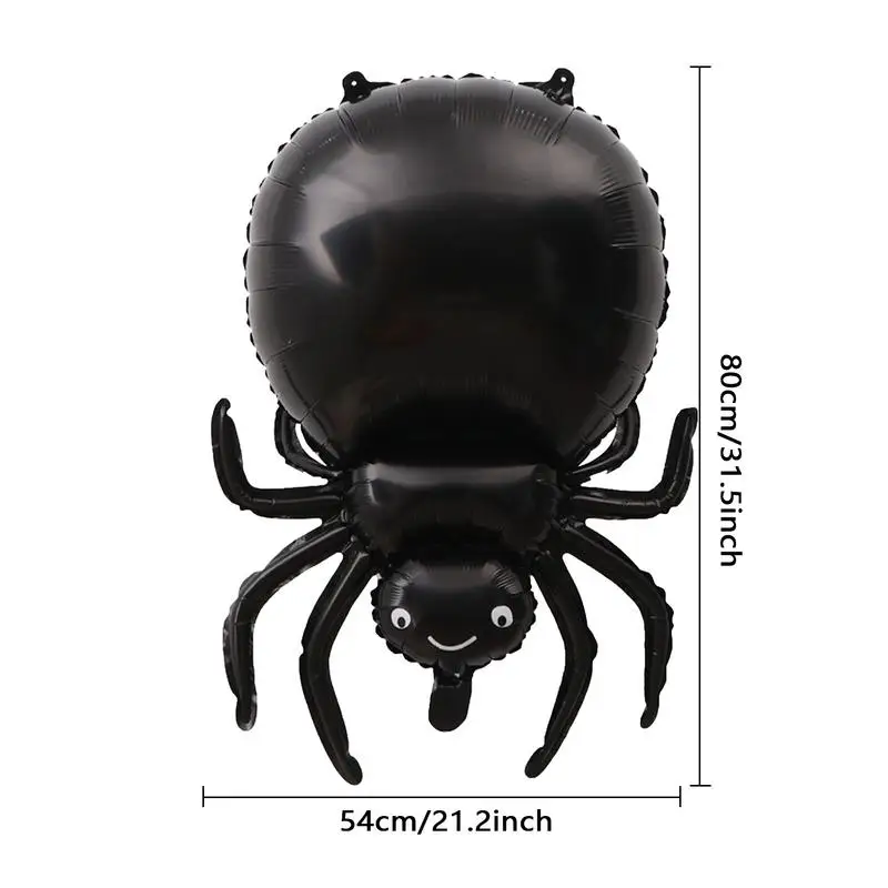 Halloween Spider Ballonnen 5 Stks Halloween Spider Ballonnen Halloween Spider Decor Voor Spookachtig Feest Verjaardagsdag Van De Dood Nieuwjaar