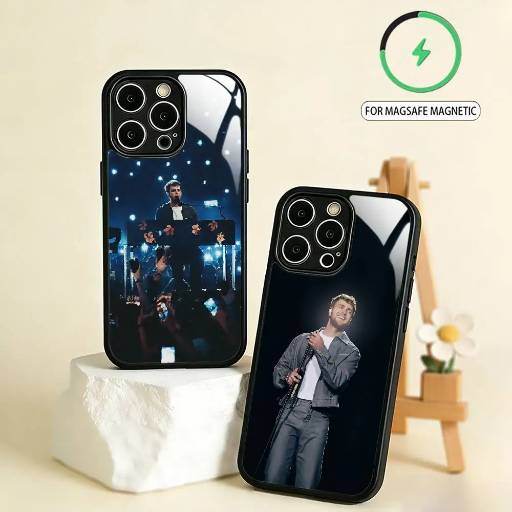 

A-Alex Warren FINE PLACE TO DIE Phone Case For iPhone17,16,15,14,13,12,11 Plus,Pro Max Magnetic For Magsafe Wireless Charging