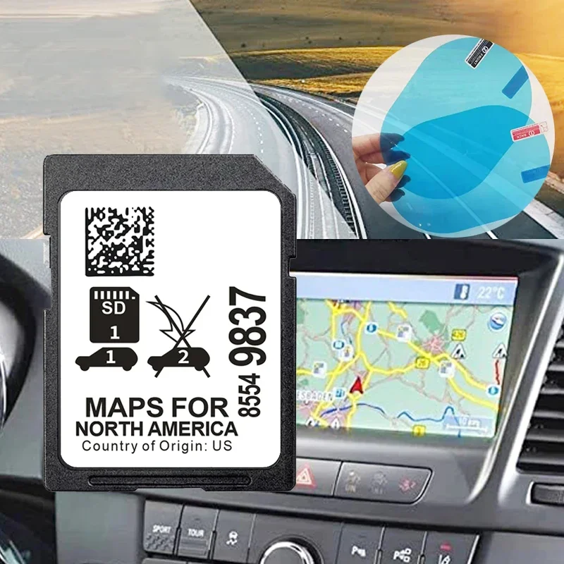 

8GB GPS Update Software North America Maps SD Card for Chevrolet GMC Buick Cadillac Vehicle Sat Nav Navigation Card OEM