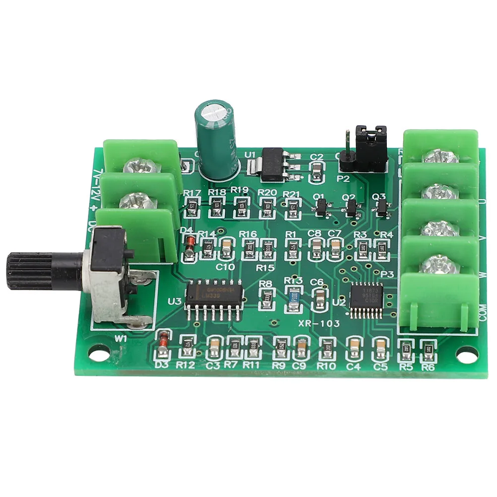 5V 12V Brushless DC Motor Driver Controller Board Module Speed Control Board DC5-12V Volt Controller Controlling Devices