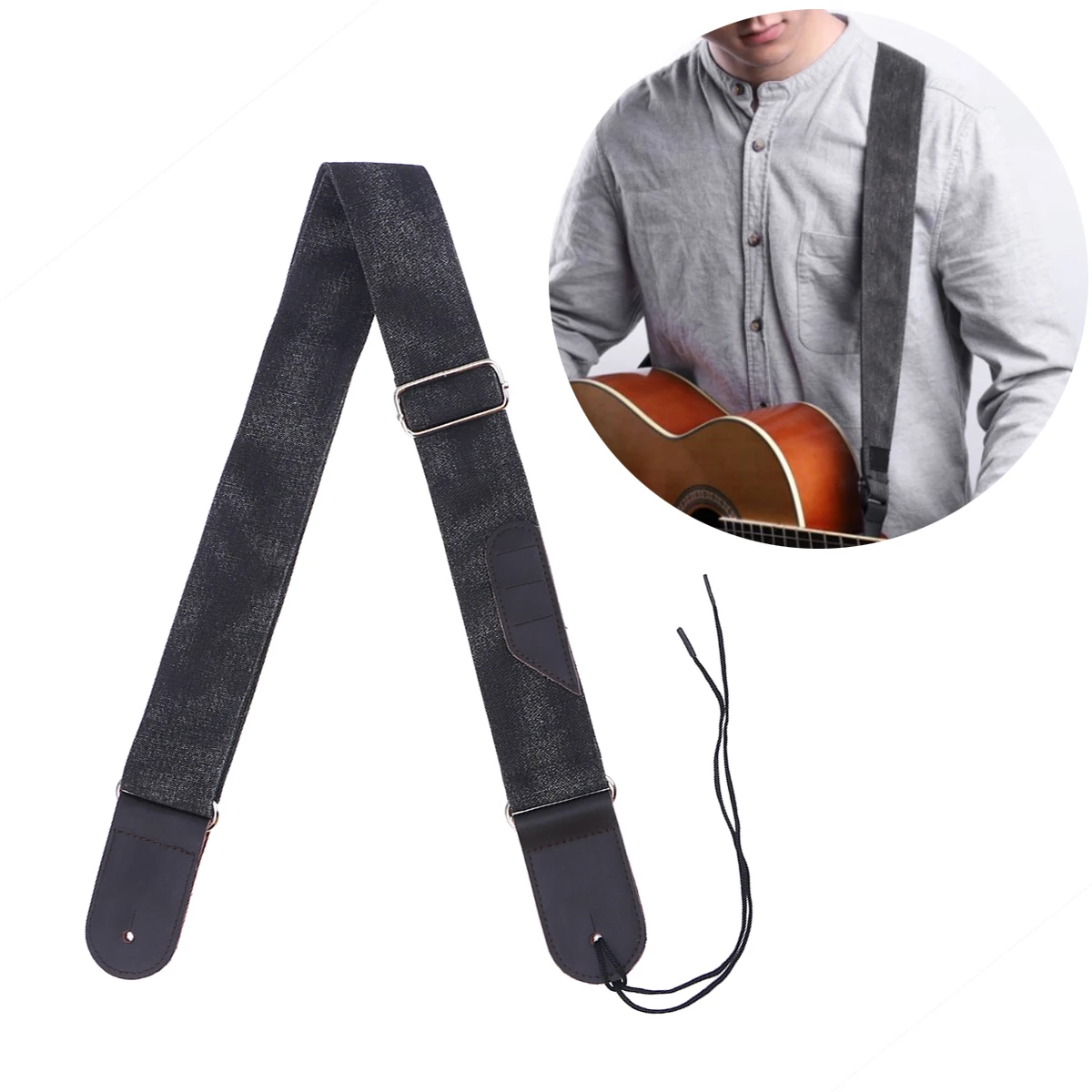 

Guitar Strap Musical Strip Belts Fixing Instrument Straps Acoustic Electric Universal Wear Proof