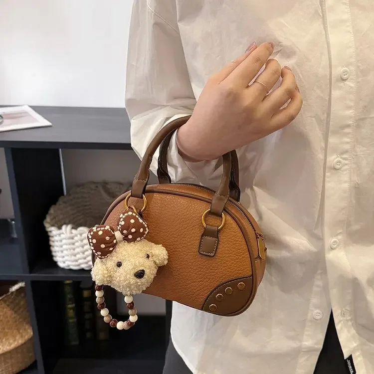 

Korean Small Fresh Handbag Fashionable and Simple Ins Style Commuter Shoulder Bag High Sense Foreign Style Versatile Messenger