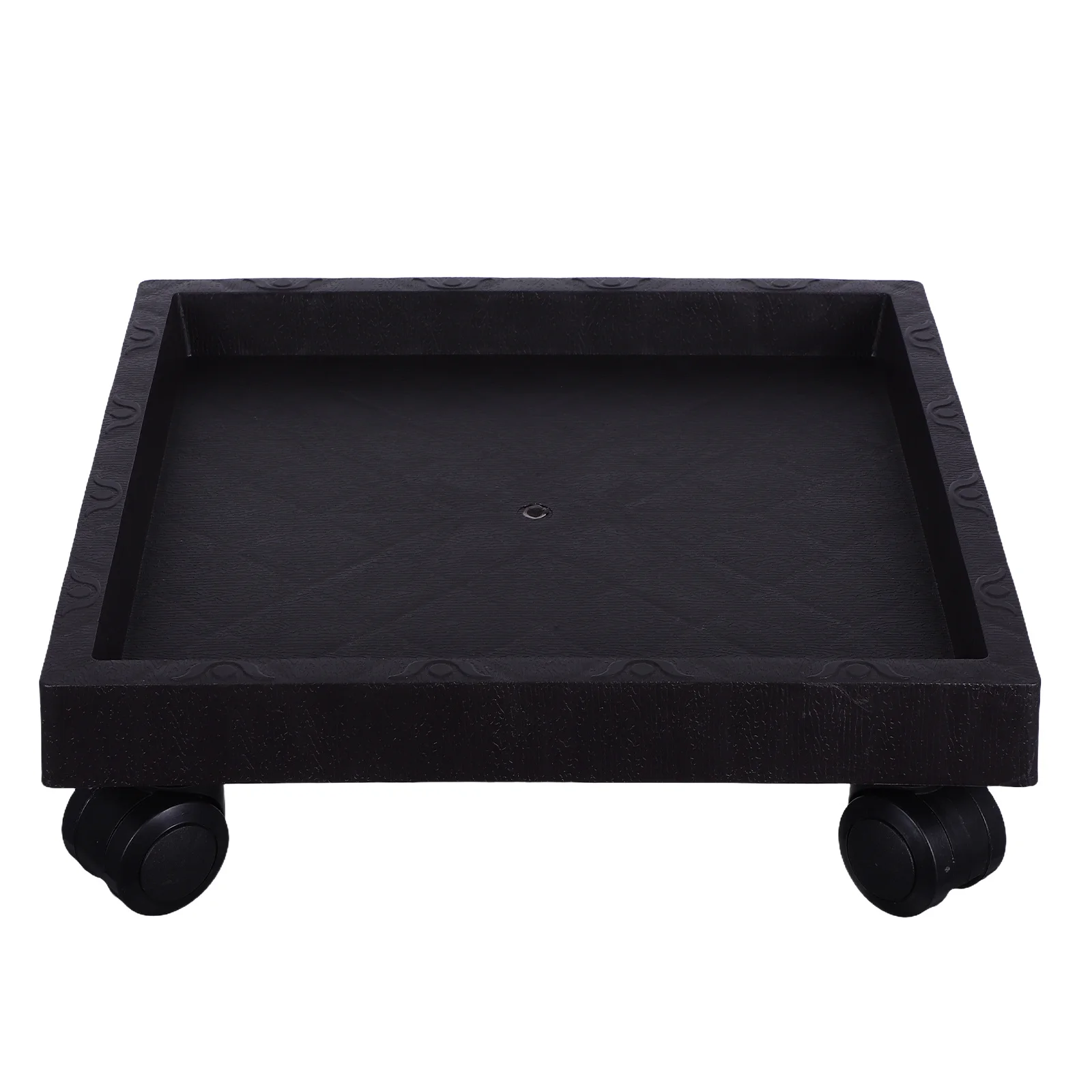 

Heavy Duty Square Plant Stand Pallet with Wheels Thickened Odorless Plastic Tray for Balcony Garden Flower Pot Trolley Movable