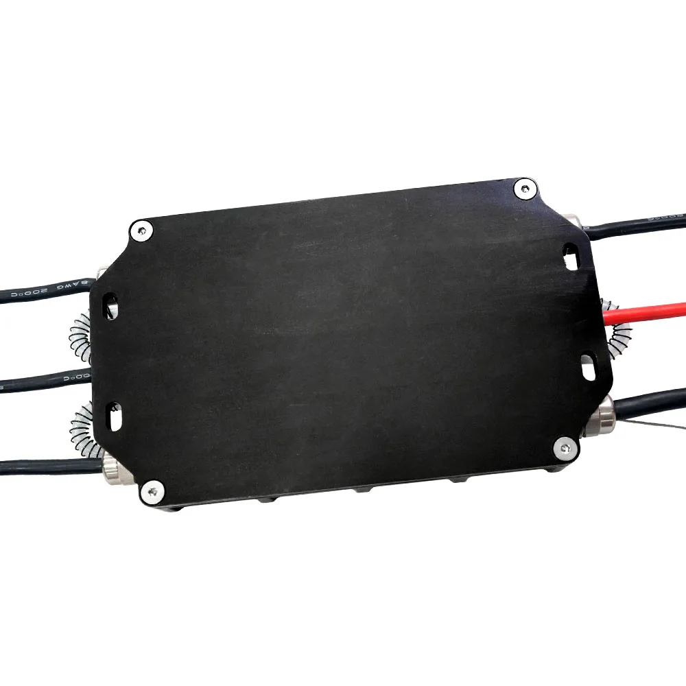 MT300A مقاوم للماء بالكامل ESC وحدة تحكم بدون فرش مبردة بالماء الكهربائية لوح ركوب الأمواج نموذج باخرة ROV محرك ESC