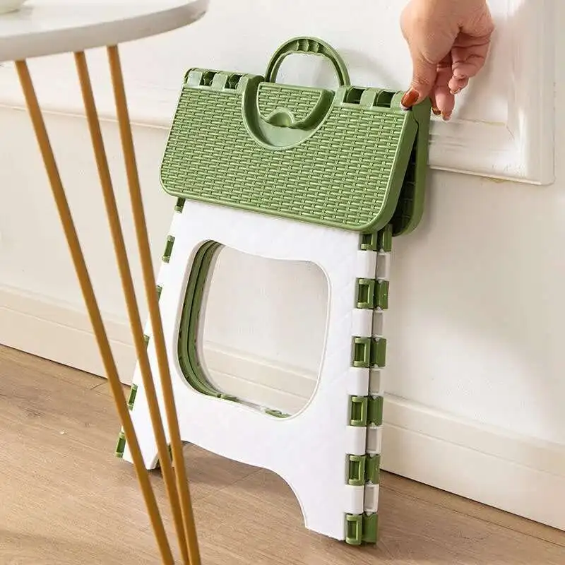 Thickened Plastic Folding Stool Portable Mini Outdoor Seat for Adults & Kids Ideal for Fishing Travel Camping & Home Use ﻿ image 5