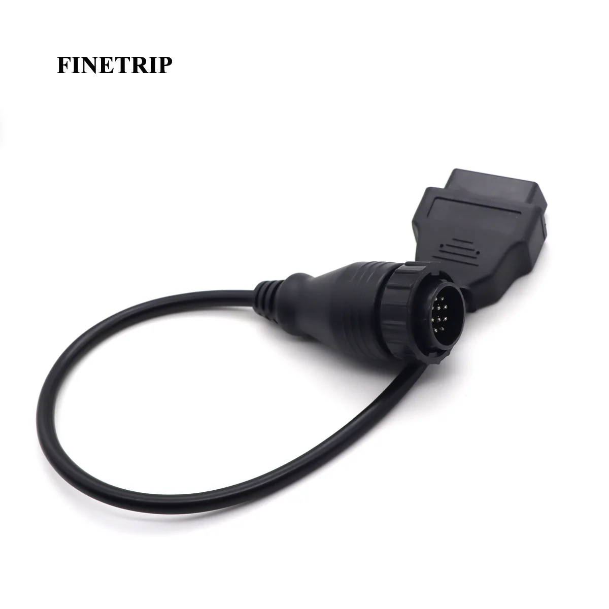 Wholesale 50pcs High quality MB 14 Pin to OBDII OBD II OBD2 OBD-2 for Mercedes Sprinter 14pin to 16pin adapter