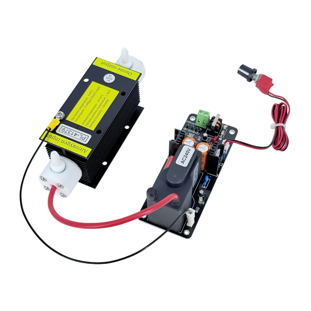 High-end Adjustable 3g Ozone Generator O3 Ozone Air Cooling Quartz Tube Ozonator Odor Removal Water Sterilizer 110V 220V - view 3