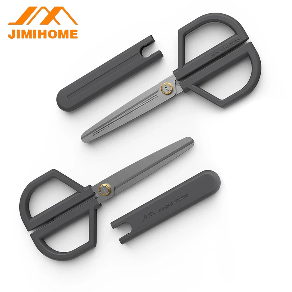 JIMIHOME Premium Schneiderschere mit Verstellbarer Gleitfunktion Mehrzweck Titan-Beschichtung Geschmiedeter Edelstahl Professionelle Handwerkschere